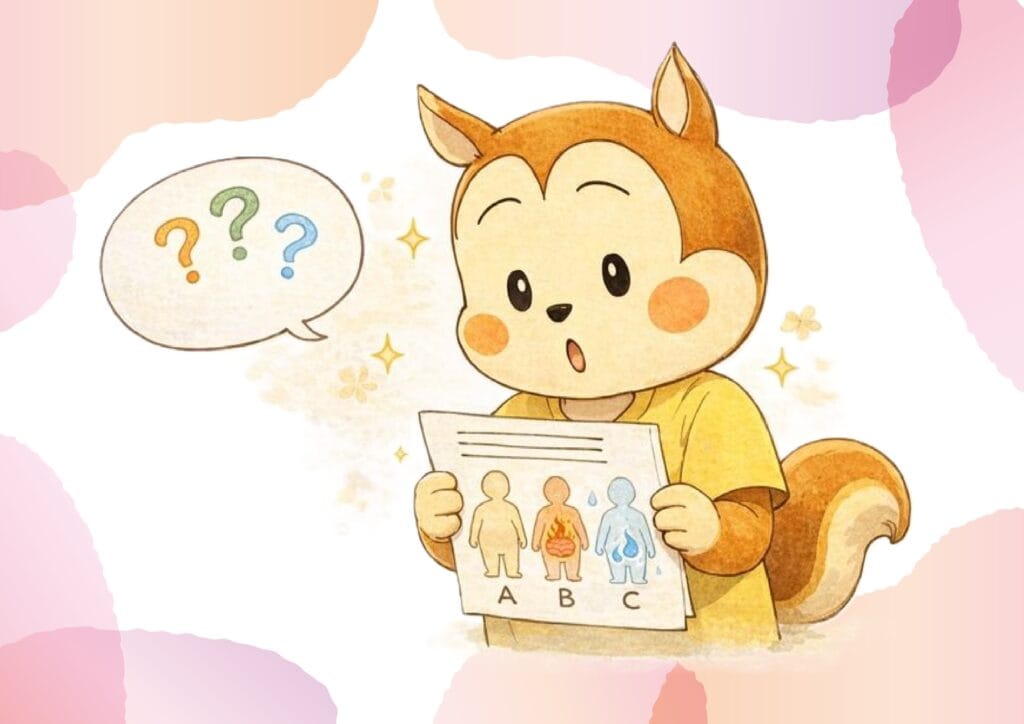背中とお腹の部分痩せについて考える女性