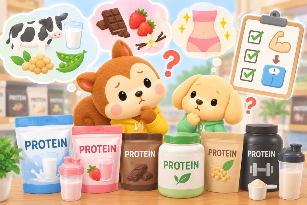 ダイエット用プロテインの選び方